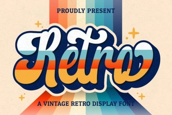 Retro Script Fonts for Elegant Creative Projects