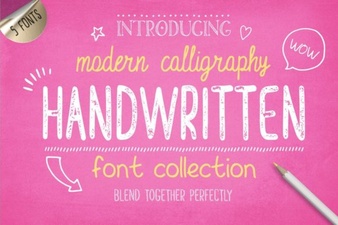 Enhance Your Projects with Handwritten Fonts