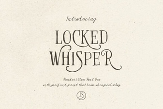 Unlock Creative Designs with Locked Whisper Font