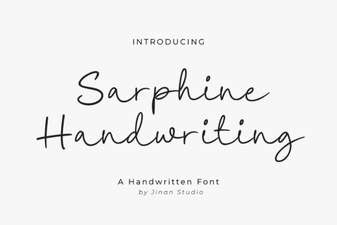 Sarphine Font | Design Elegance & Creative Typography