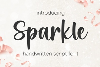 Sparkle Fonts for Elegant Web Design Projects