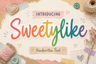 Discover the Creative Charm of Sweetylike Font
